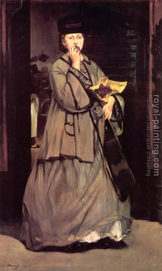 Edouard Manet : The Street Singer Edouard Manet : The Street Singer